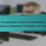 Humanitarian Crises: Areas Needing Assistance, Response Strategies and Support